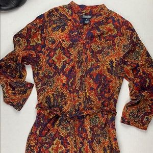 Lucky Brand Paisley Print Dress